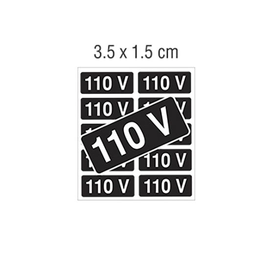Placas Imports Fácil De Sinalizar – Adesivo 110V