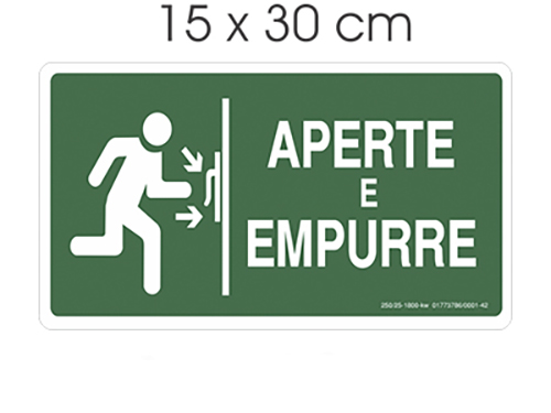 Placas Imports Fácil De Sinalizar – Aperte E Empurre