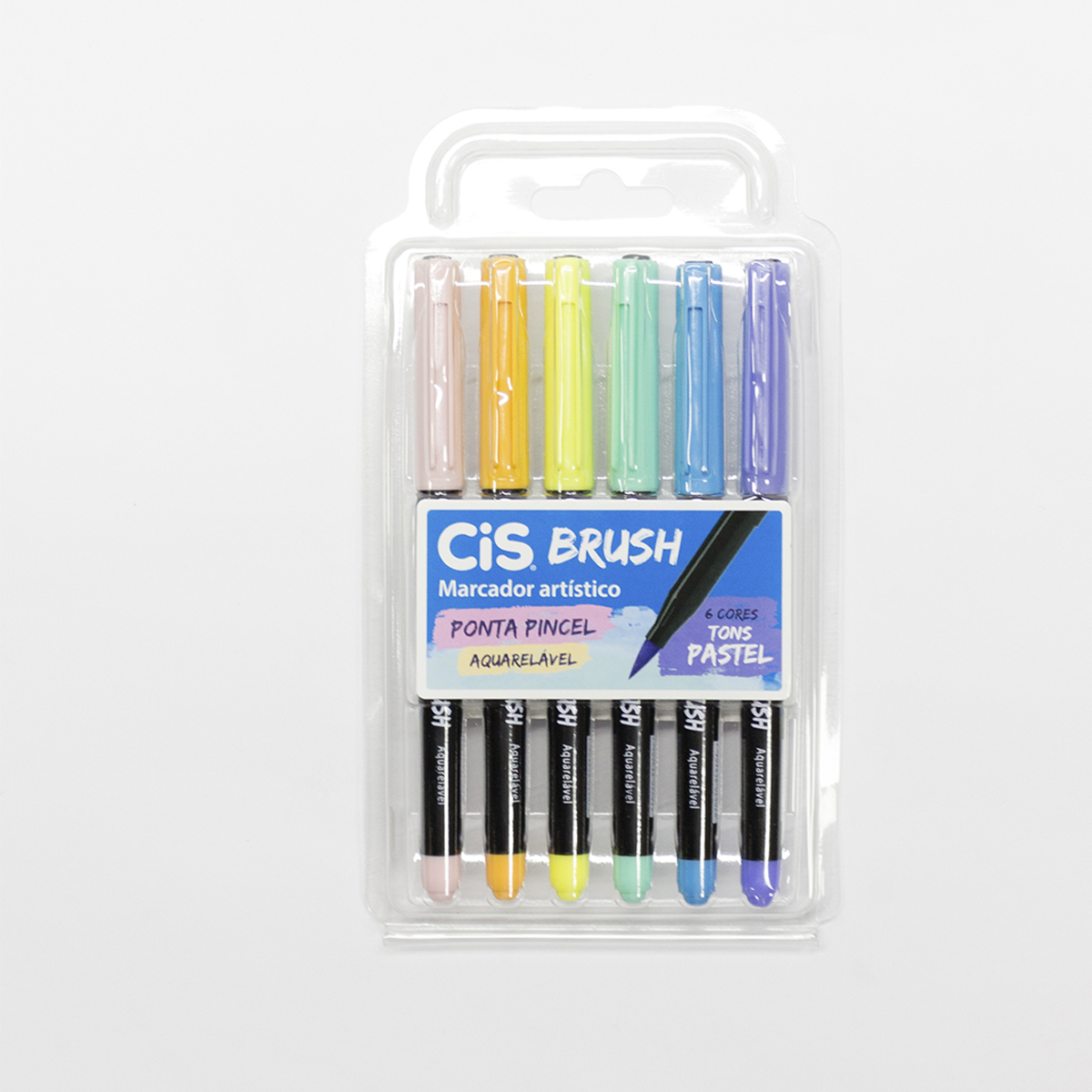 Marcador Artístico CIS Brush – Cores