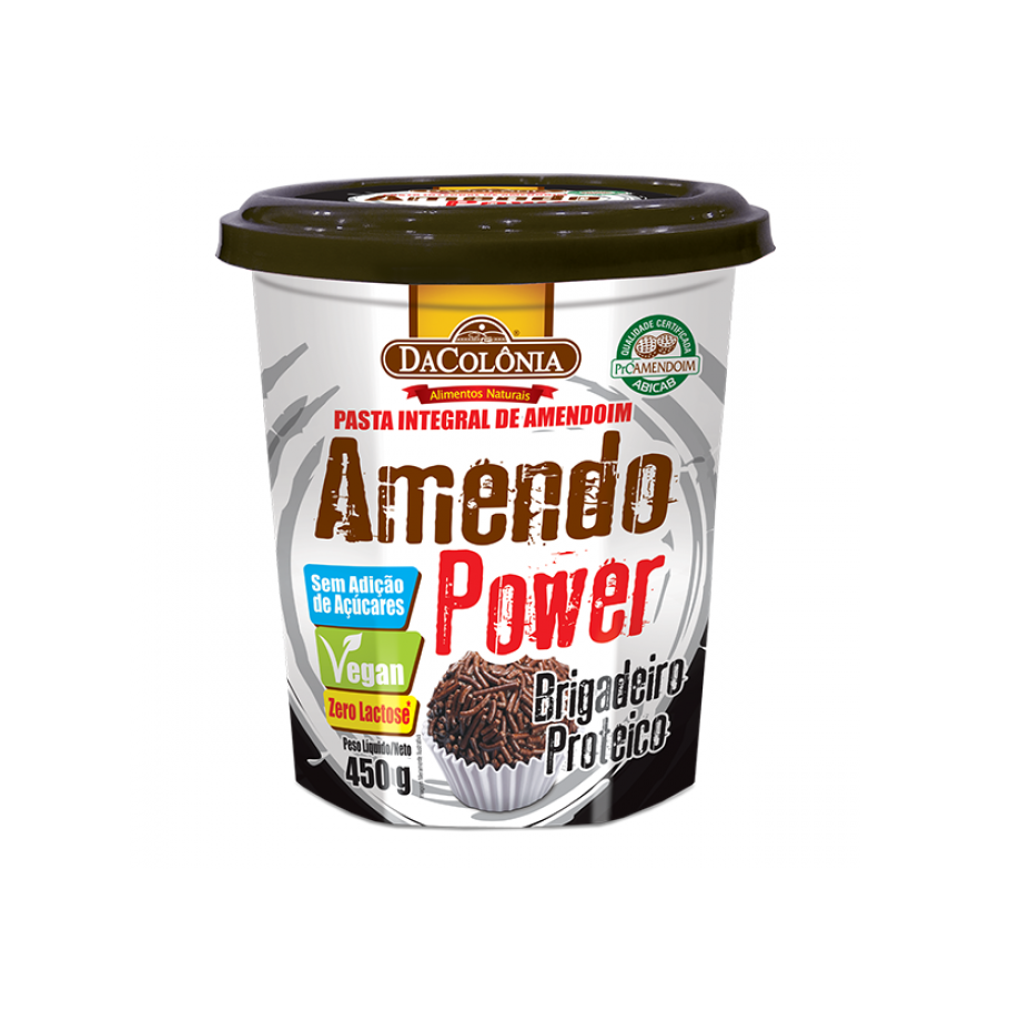 Pasta De Amendoim – Amendo Power Brigadeiro Proteico (DaColônia)