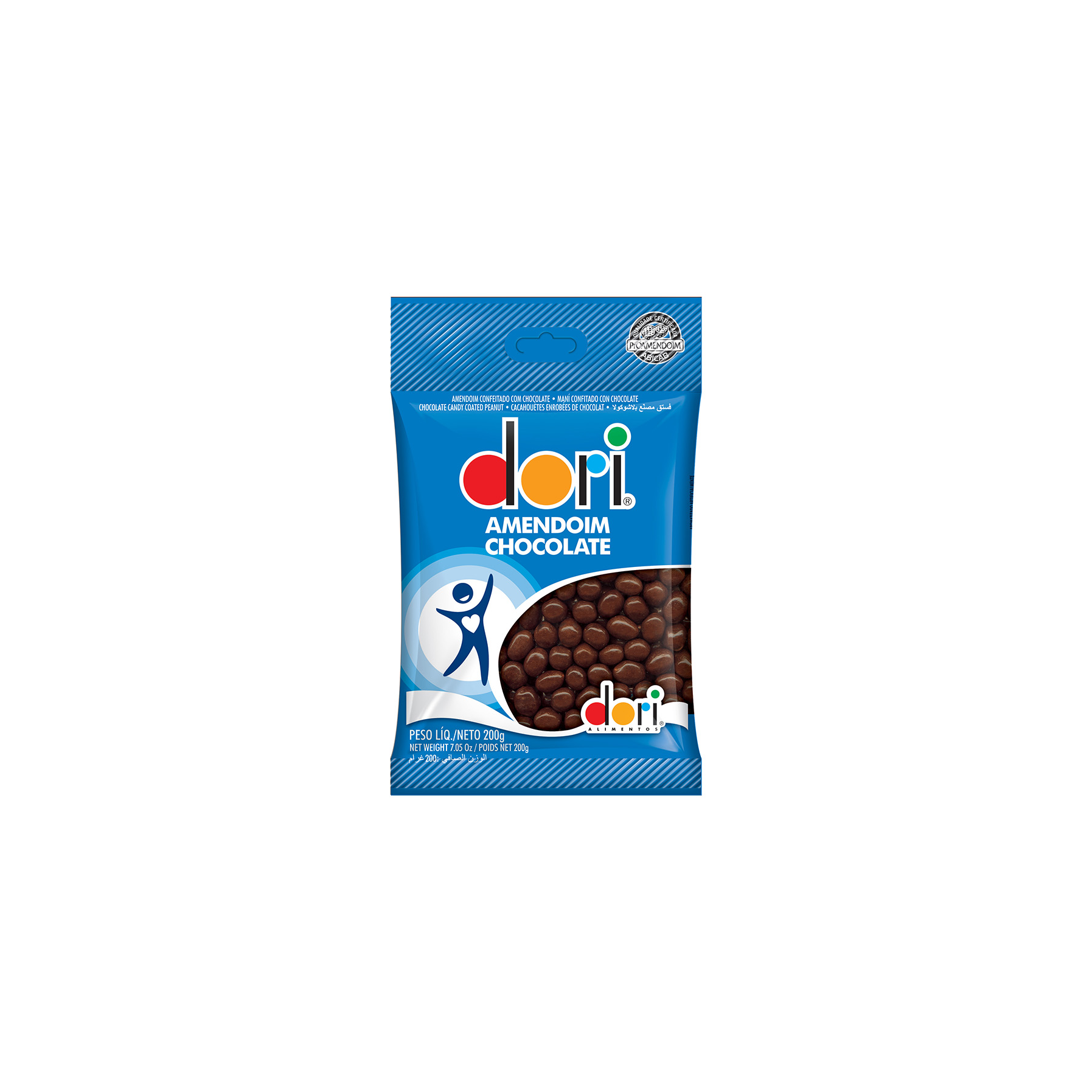 Amendoim Chocolate Dori Alimentos 200g