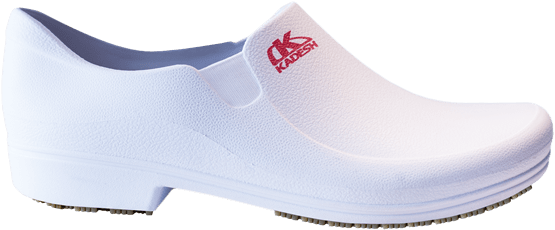 Sapato De Uso Profissional Antiderrapante Branco